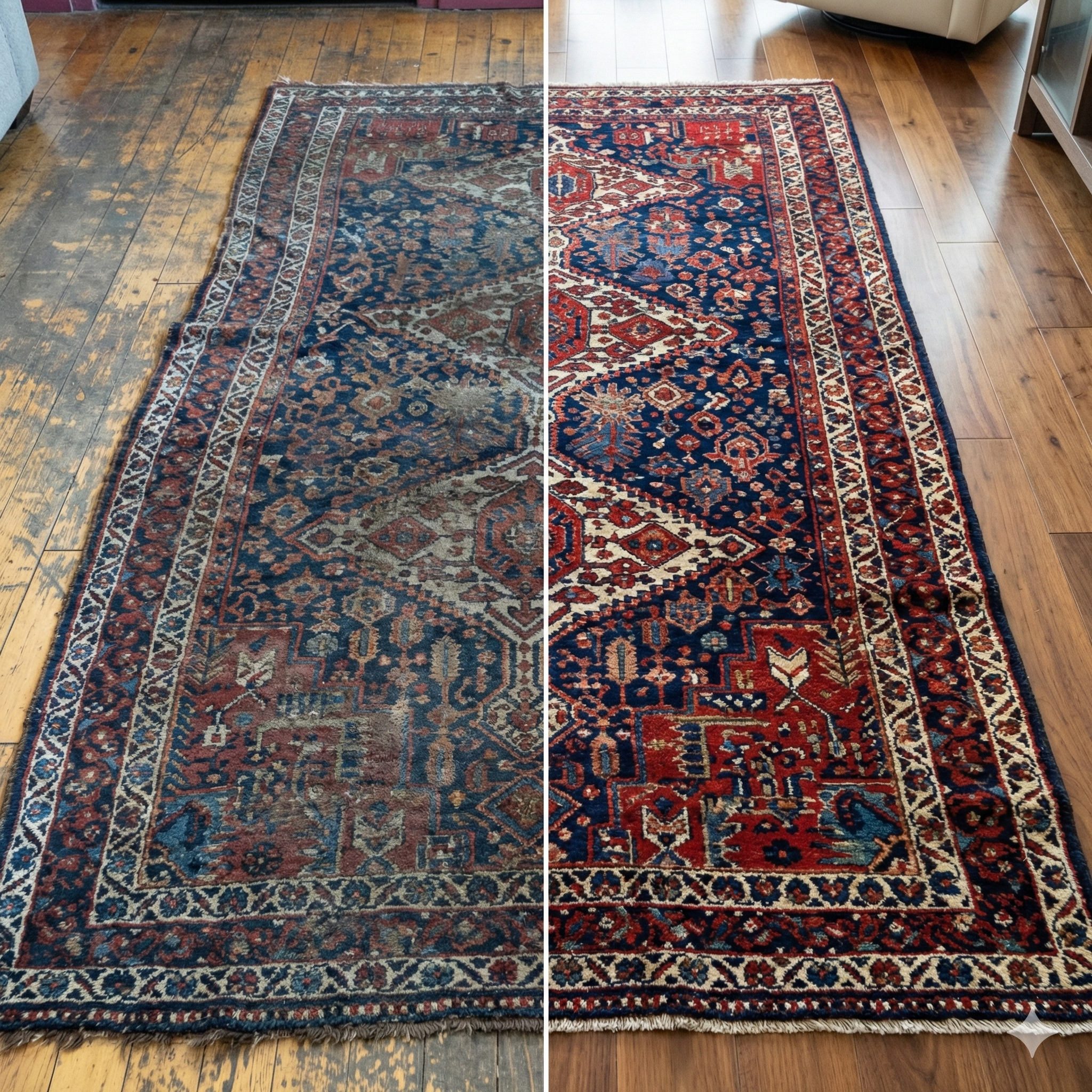 Rug Cleaning Before & After 9